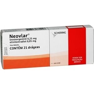 NEOVLAR CAIXA COM 21 DRÁGEAS BAYER